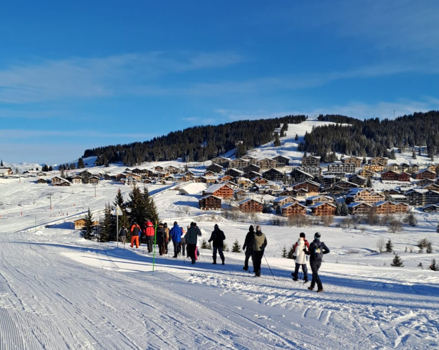 Direction le Mont Blanc 